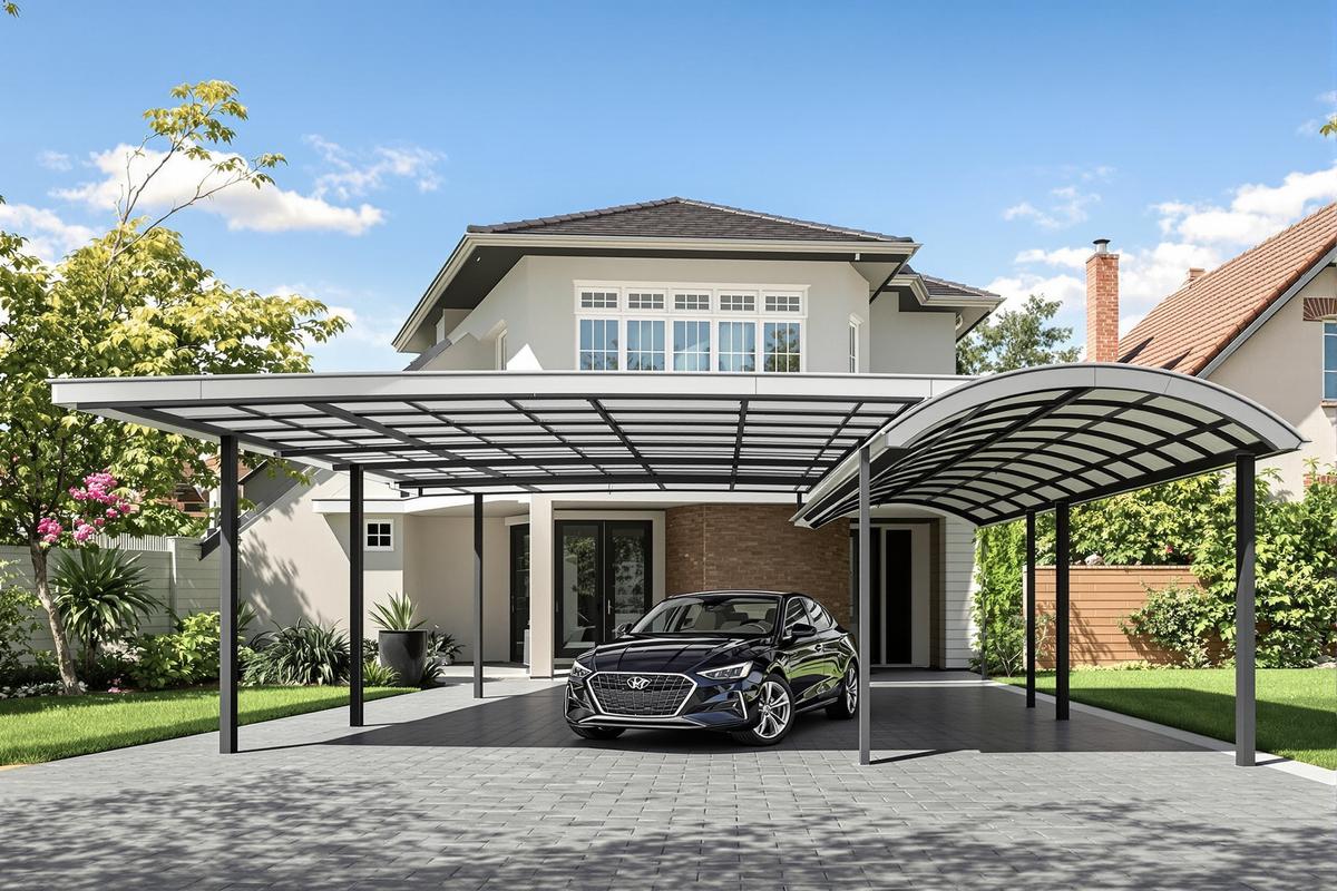 Carport toit : guide des types de toitures et matériaux adaptés